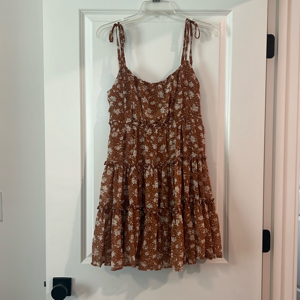 Cute spring mini dress